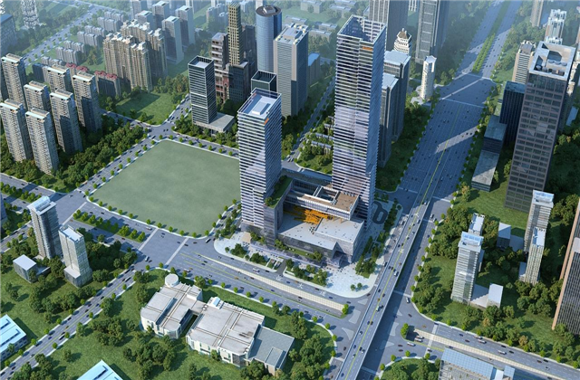 彩虹多多智汇安装成功中标阿里巴巴华中总部机电项目